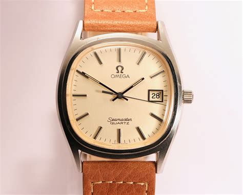 omega watch quartz fre date|omega quartz watch vintage.